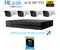 4CH HD-TVI Bundle Package with 1TB HDD - Installed