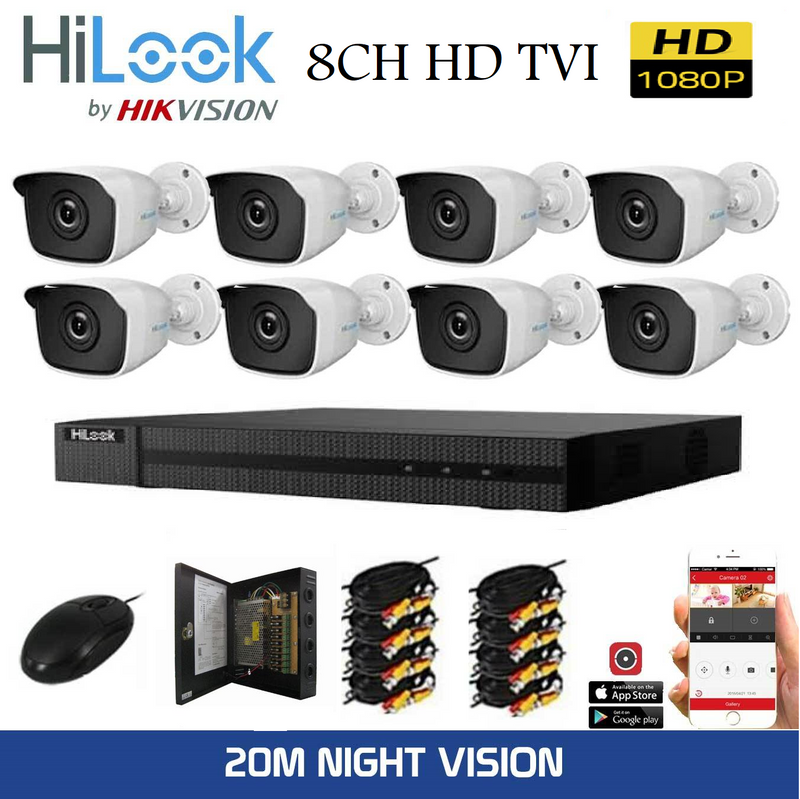 8CH HD TVI Bundle Package