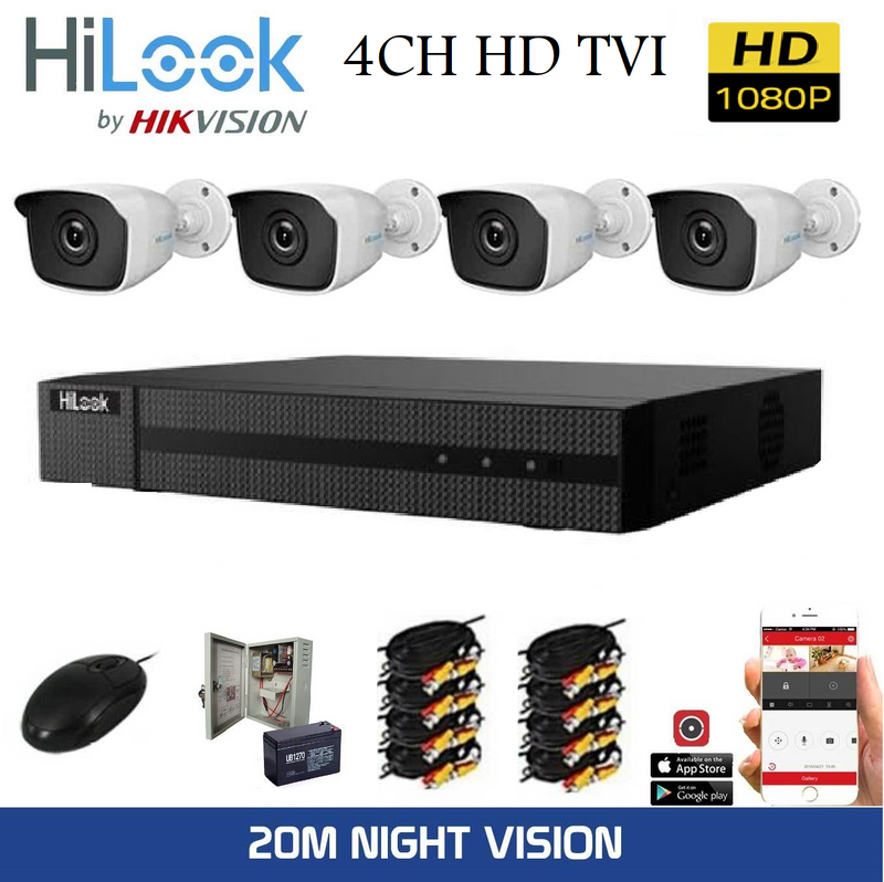 4CH HD TVI Bundle Package